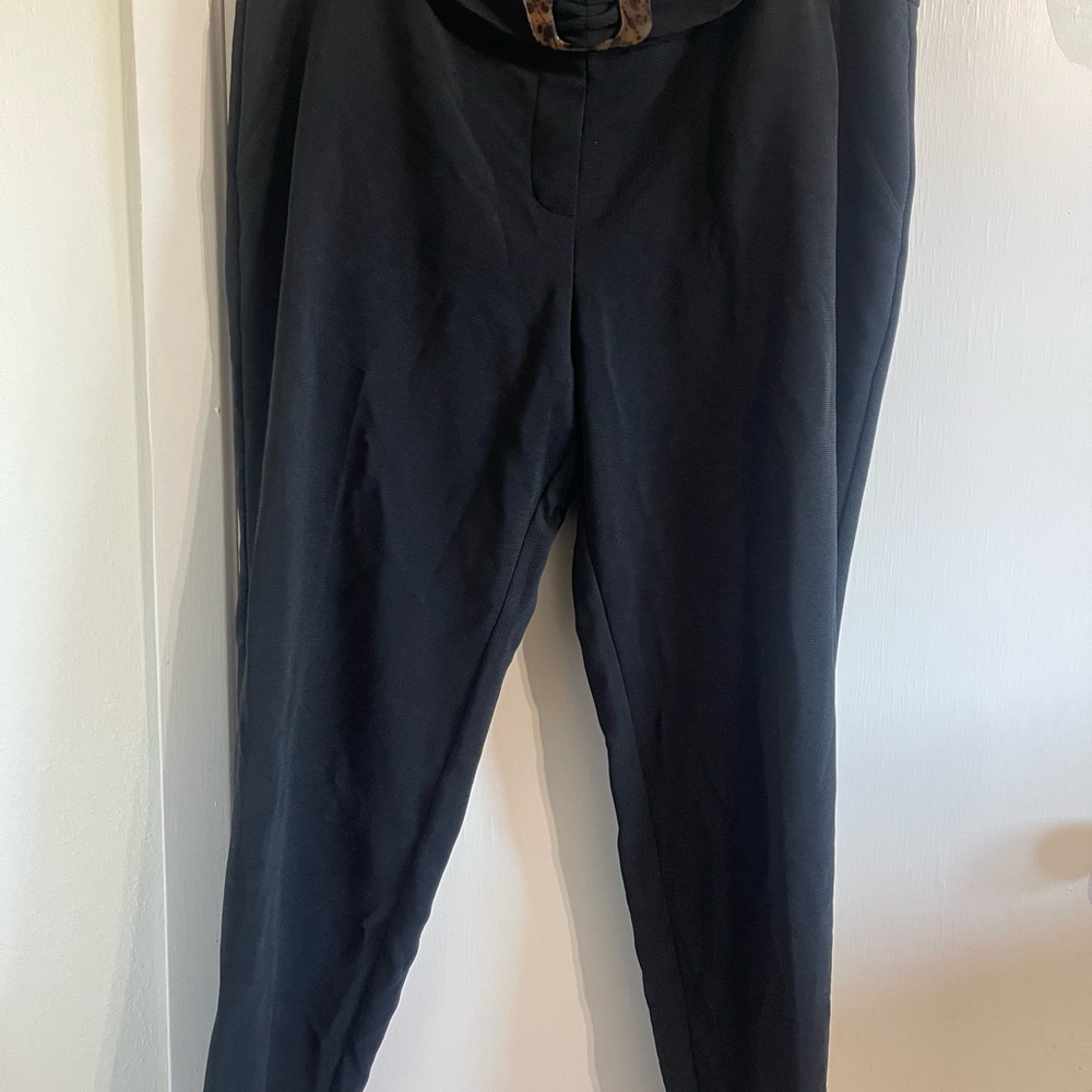 Cato Black Dress Stretch Pants New With Tags Size XL